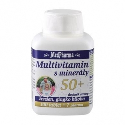 Multivitamin s minerály 50+ 107 tablet