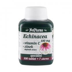 Echinacea 100 mg + vitamin C + zinek 107 tablet