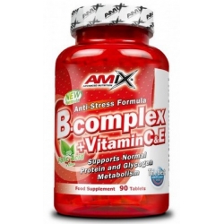 AMIX B-COMPLEX + VIT.C 90 kapslí