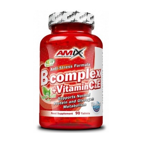 AMIX B-COMPLEX + VIT.C 90 kapslí