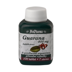 Guarana 800mg 107 tablet
