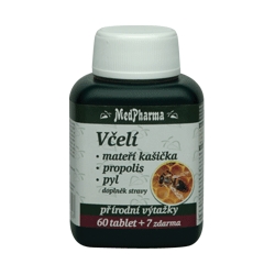 Včelí mateří kašička + propolis + pyl 67 tablet