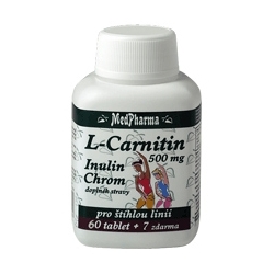 L-Carnitin 500 mg + inulin + chrom 67 tablet